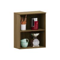 Armário Aéreo 60 Cm 2 Portas Isis Luciane Móveis Avelã-mocca Laca - 2