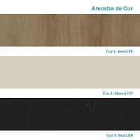 Cozinha Modulada Compacta 5 Peças Com Tampos E Sem Pia Isis Avelã-mocca Laca - 7