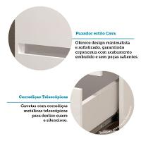 Cômoda 4 Gavetas Uni Luciane Móveis Branco Pf-branco Pf - 2