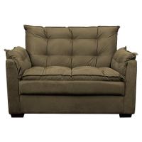 Sofá Confortável 1,40 Pequeno Compacto Small Cappuccino - 3