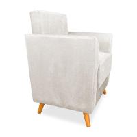 Poltrona De Amamentação Com Puff Flavia Suede - Pallazio Cor Marrom Rato - 5