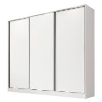 Guarda-roupa Casal 100% Mdf Madesa Nantes 3 Portas De Correr Branco - 2
