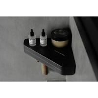 Kit Banheiro 4 Peças Saboneteira + Porta Papel Higiênico + Porta Shampoo + Gancho + Adesivos Bege Ou - 9