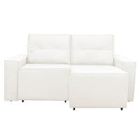 Sofá Retrátil 2 Lugares 1,80 Confortável Polo Bege - 2