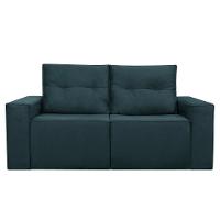Sofá 1,80 Moderno 2 Lugares Confortável Onix Azul Marinho - 2