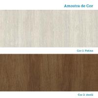 Cozinha Modulada Completa 5 Peças 270cm Com Vidro Reflecta E Pátina Ff-avelã Ff - 6