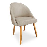 Kit 6 Cadeiras De Jantar Bela Veludo Pés Palito Castanho - Pallazio Cor Rosê - 3