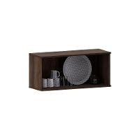 Armário Aéreo 80cm 1 Porta Basculante Luna Luciane Móveis Nogueira Dourado-cinammon - 2