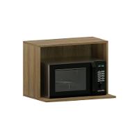 Nicho Para Microondas 60cm Isis Luciane Móveis Avelã-mocca Laca - 1