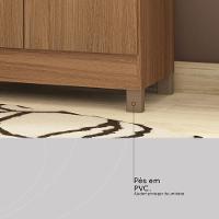 Guarda Roupa Solteiro 6 Portas E 2 Gavetas Ecom Ii - Amêndola Touch - 7