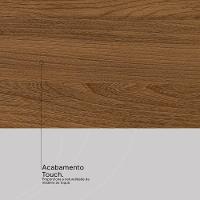 Guarda Roupa Casal 4 Portas Com Espelho E 3 Gavetas Attore - Amêndola Grafito - 9