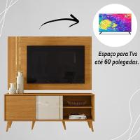 Rack Bancada E Painel Para Tv De 60 Polegadas Cronos - Cinamomo Off White - 5