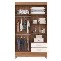 Guarda Roupa Solteiro 4 Portas E 2 Gavetas Toledo - Amêndola Touch Off White - 3