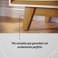 Rack Bancada 2 Portas Tvs Até 65 Polegadas Atlas - Cinamomo Off White - 7