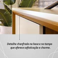 Rack Bancada 2 Portas Tvs Até 65 Polegadas Atlas - Cinamomo Off White - 9