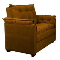 Sofá Confortável 1,40 Pequeno Compacto Small Cobre - 5