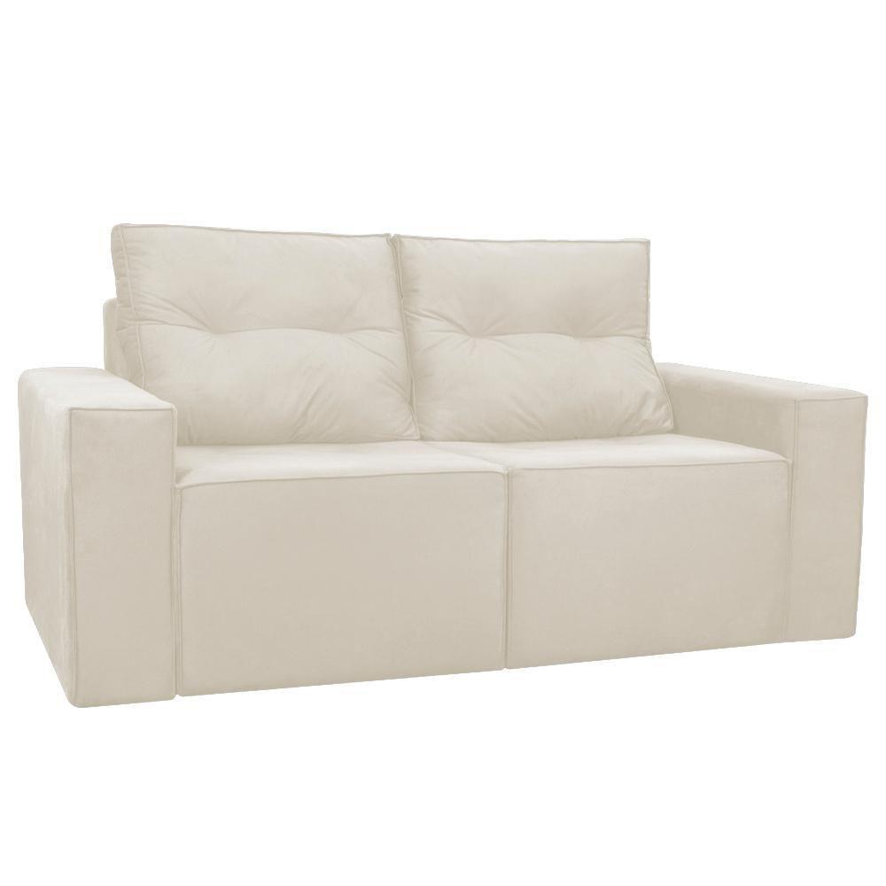 Sofá 1,80 Moderno 2 Lugares Confortável Onix Bege - 1