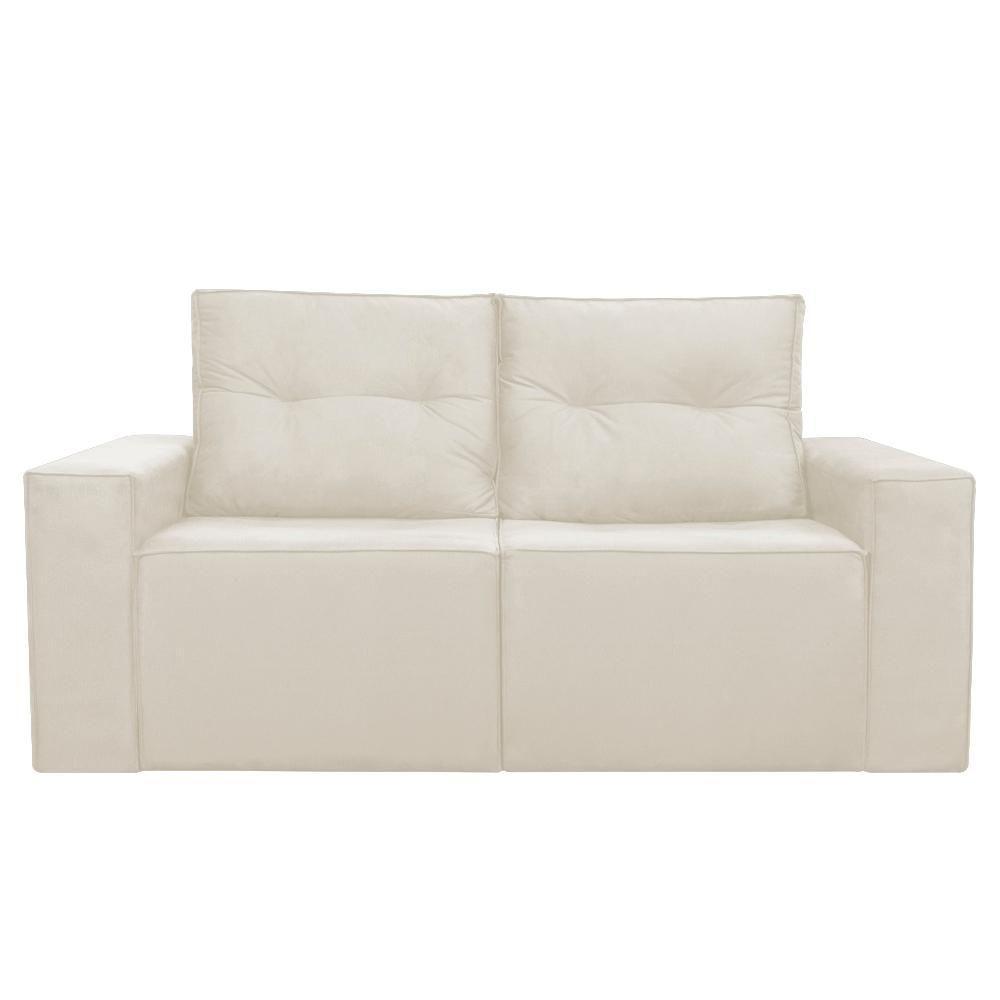 Sofá 1,80 Moderno 2 Lugares Confortável Onix Bege - 3