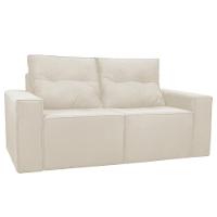 Sofá 1,80 Moderno 2 Lugares Confortável Onix Bege - 1