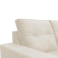 Sofá 1,80 Moderno 2 Lugares Confortável Onix Bege