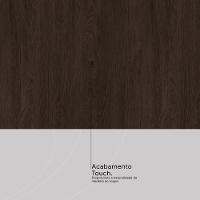 Guarda Roupa Casal 8 Portas E 2 Gavetas Paranaguá - Ébano Touch - 5