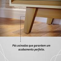 Rack Bancada 2 Portas Tvs Até 65 Polegadas Atlas - Cumaru Opala - 8