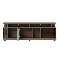 Rack Bancada 2 Portas Com Rodízio Jurerê 1.8 - Amêndoa-hortelã Amêndoa-hortelã - 3