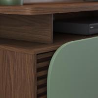 Rack Bancada 2 Portas Com Rodízio Jurerê 1.8 - Amêndoa-hortelã Amêndoa-hortelã - 8