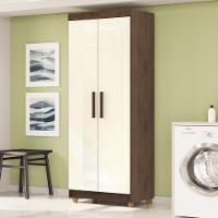 Multiuso 2 Portas Line - Imbuia Champanhe - 1