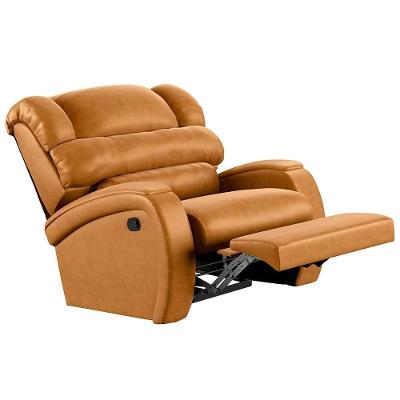Poltrona Do Papai Reclinável Kalie Manual Gatilho Fh9 Pu Whisky - Mpozenato