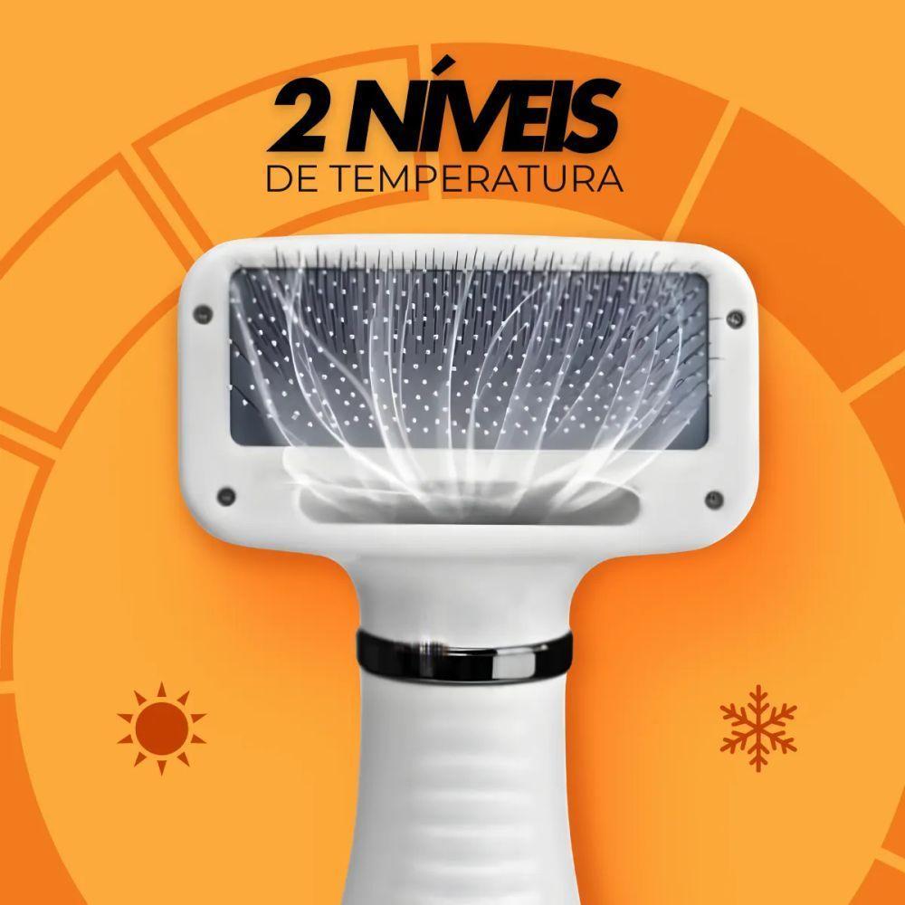 Secador 2 Em 1 Elétrico Removedor De Pelos Para Pets - 110V - 7