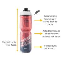 Caramanhola Garrafa Squeeze Térmica 700ml Rastro Ptk Vermelho 700ml - 3