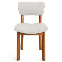 Mesa Para Sala De Jantar Ourense Com 06 Cadeiras Sala De Jantar Dara L02 Bouclê Cru - Lyam Decor - 3