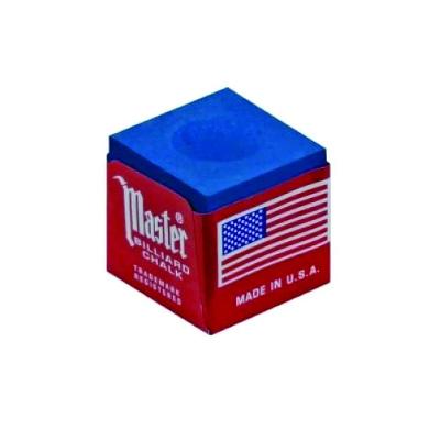 Giz Master Azul Kit 12 Unidades Bilhar E Sinuca Master