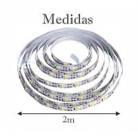 Fio Fita Led 120 Lâmpadas Luz Amarela Led 2m à Pilha - 5