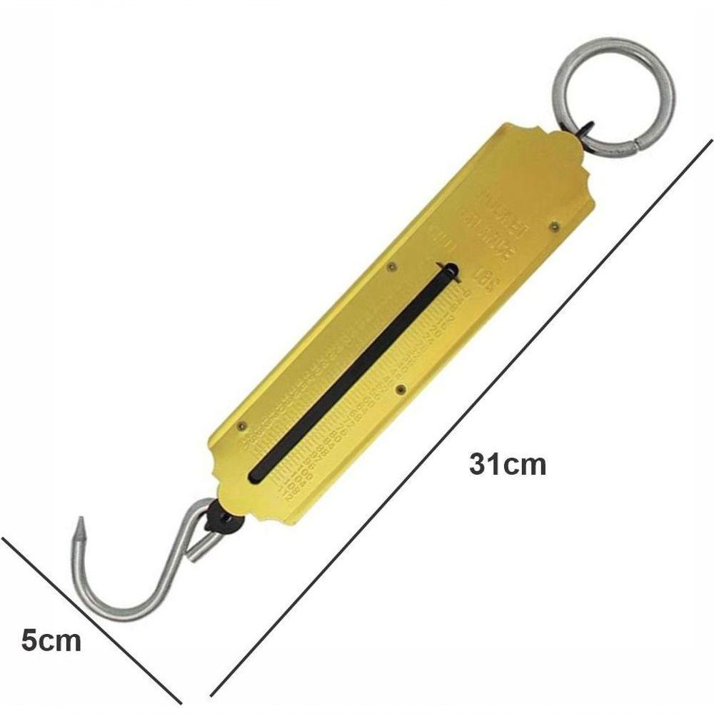 Balança De Aço Com Gancho Peso Máximo 50kg Para Feira - 2