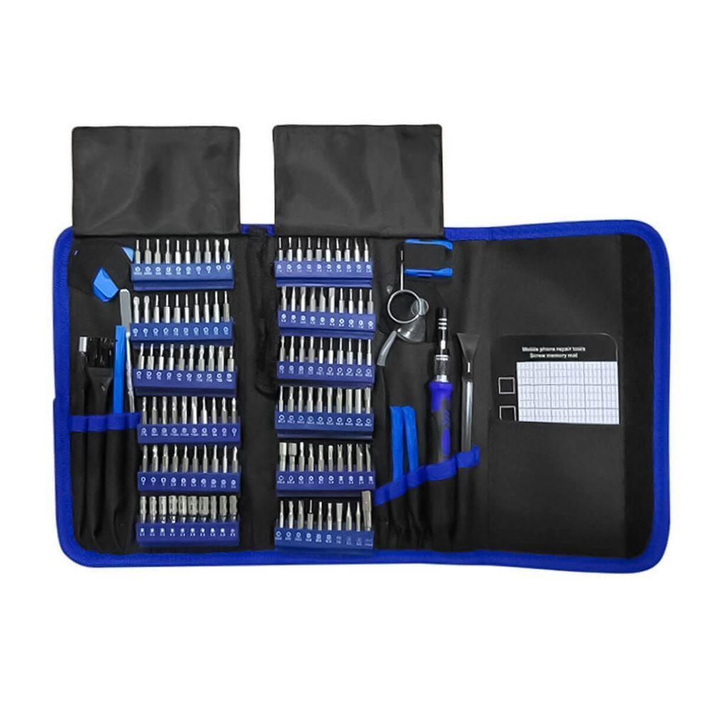 Kit Com 140 Chaves Para Conserto Reparo E Manutenção Celulares - 1