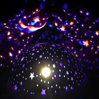 Luminária Projetor Estrelas 360º Abajur Star Master - 6