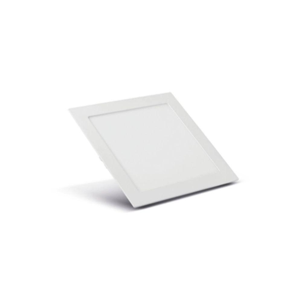 Luminária Quadrada Embutir Acab. Branco 225x225x22 20w 3000k Irc >70 Ip 40 120° 1220lm - 2