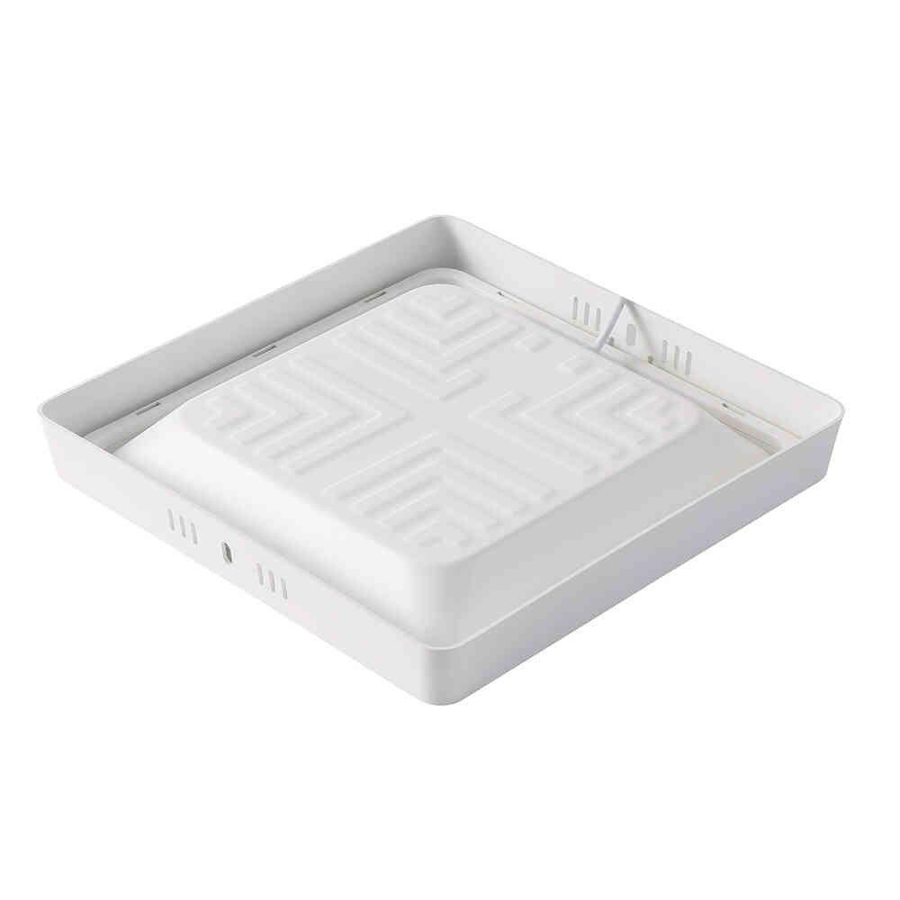 10 Paineis Led Play Sobrepor Quadrado 24w Bivolt 6.500k - Branco - 2