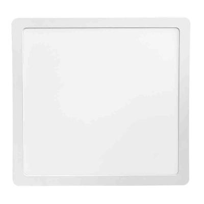 05 Painel Led Play Sobrepor Quadrado 24w Bivolt 6.500k - Branco