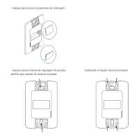 Conjunto 4x2 Com 1 Interruptor Simples 6 A 250 V E 1 Tomada 2p+t 10 A 250 V Tramontina Aria Branco - 2