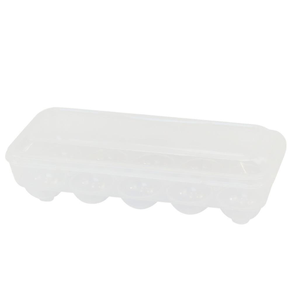 Organizador Para Ovos De Plástico Com Tampa Para 10 Ovos Geladeira - 2