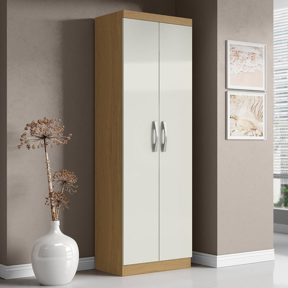 Armário Multiuso New 2 Portas Atacama-off White - Aramóveis Atacama-off White - 2