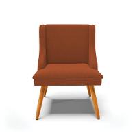 Cadeira Sala De Jantar Pé Palito Castanho Liz Bouclê Terra D03 - D'rossi - 5