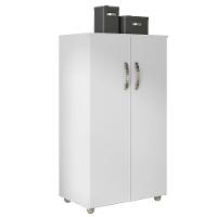 Armário Multiuso Rosana 2 Portas Branco - Ajl Móveis Branco - 1