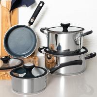 Jogo De Panelas Solar Ceramic Aço Inox Fundo Triplo Rev Interno Cerâmico 4 Peças Tramontina 65120026 - 6