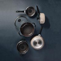 Jogo De Panelas 5 Peças Tunis Alumínio Interno Cerâmico Externo Siliconado Rosa Tramontina 28799411 - 6