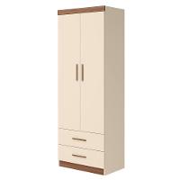 Guarda Roupa Infantil Chiara 2 Portas E 2 Gavetas Off White-carvalho - Phoenix Baby Off White-carvalho - 1