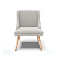 Cadeira Sala De Jantar Pé Palito Natural Liz Bouclê Cinza D03 - D'rossi - 5